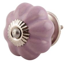 Lavender Ceramic Melon Dresser Knob online